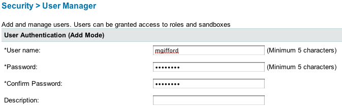 new user details new user details