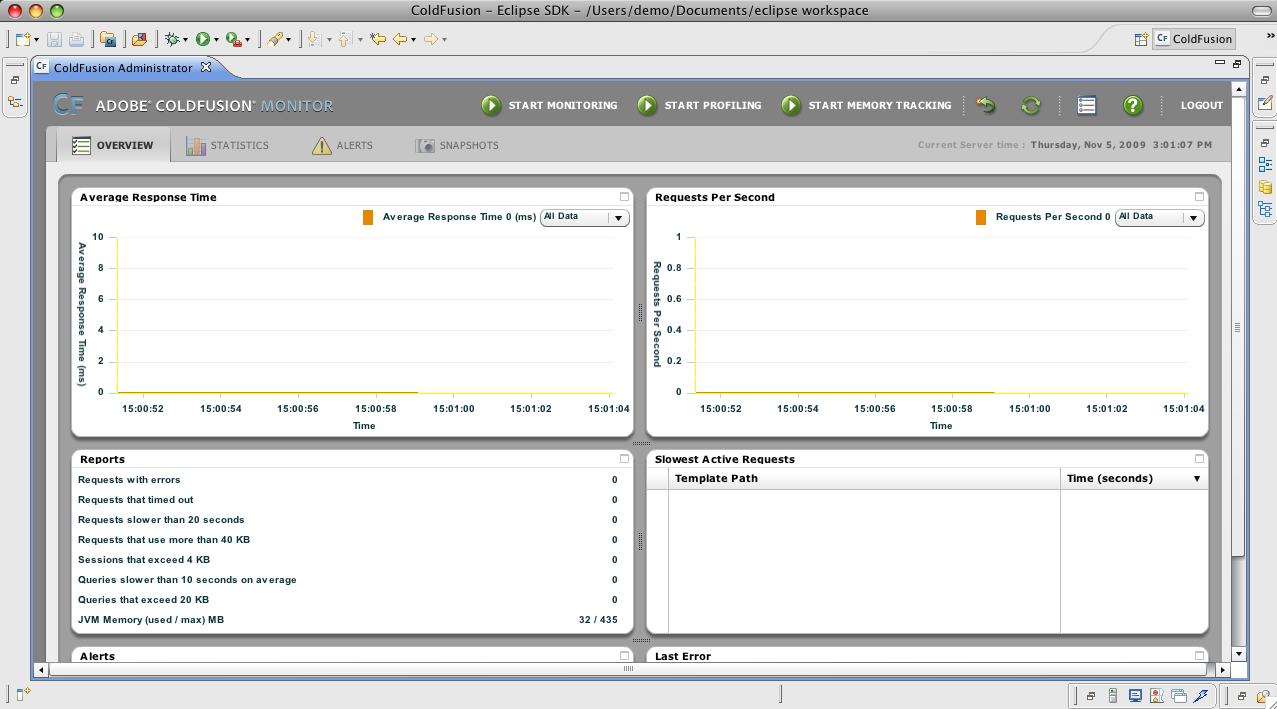 CFBuilder Server Monitor CFBuilder Server Monitor