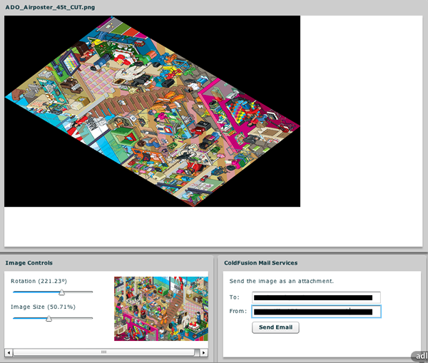 Image edited in AIR application Image edited in AIR application