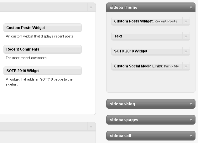 Install the SOTR 2010 Widget