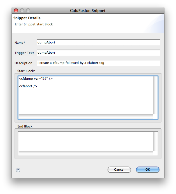 Snippet Wizard Snippet Wizard